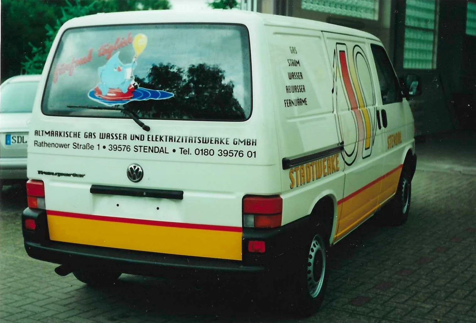 Fahrzeugbeschriftung – Stadtwerke Stendal, PrintLine Werbetechnik Stendal